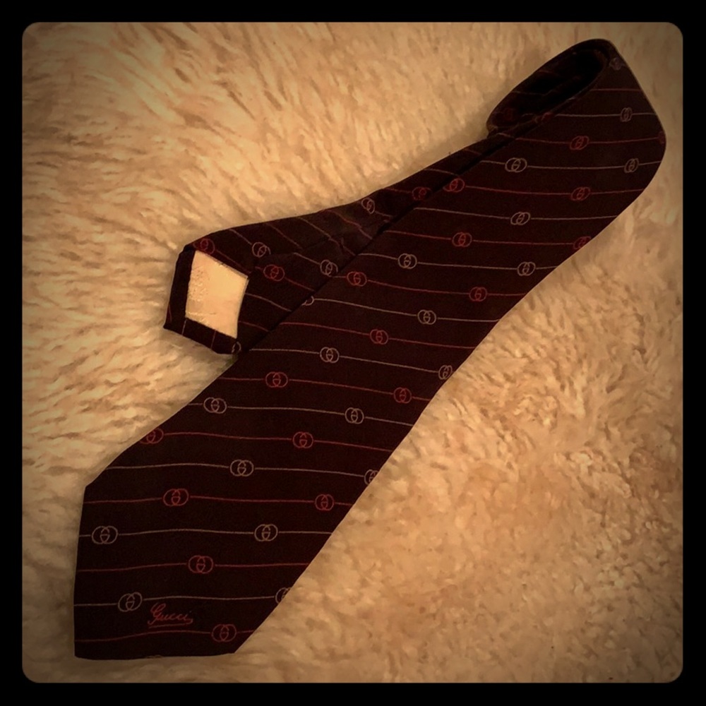 Vintage Gucci tie